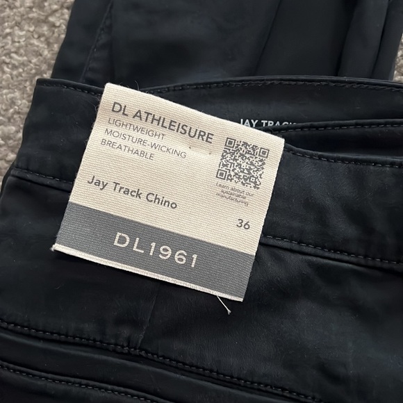 ❗️FINAL❗️ 🆕 DL1961 DL Athleisure Jay-Track Tapperd Fit Chino Pant 🔴🔴 - Picture 4 of 5